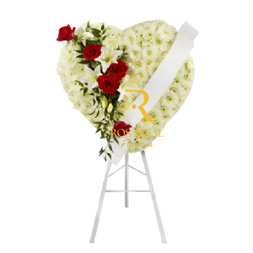 Corona Fúnebre Corazon