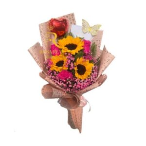 Tres Rosas y Tres Rayos de Sol