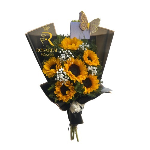 Cinco Rayos de Alegría 5 girasoles