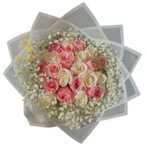 Dulce Armonía de Colores 24 rosas