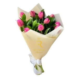 Diez Reflejos de Elegancia 10 tulipanes