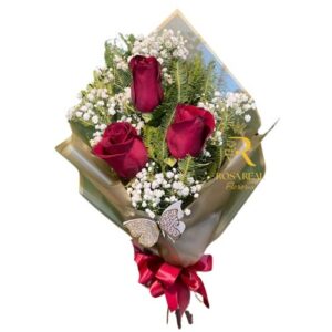 Tres Tiempos de Belleza de 3 rosas