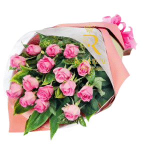 Ramo de 15 Rosas Rosadas